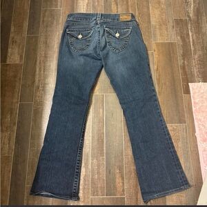 True Religion Dark Blue Flare Jeans